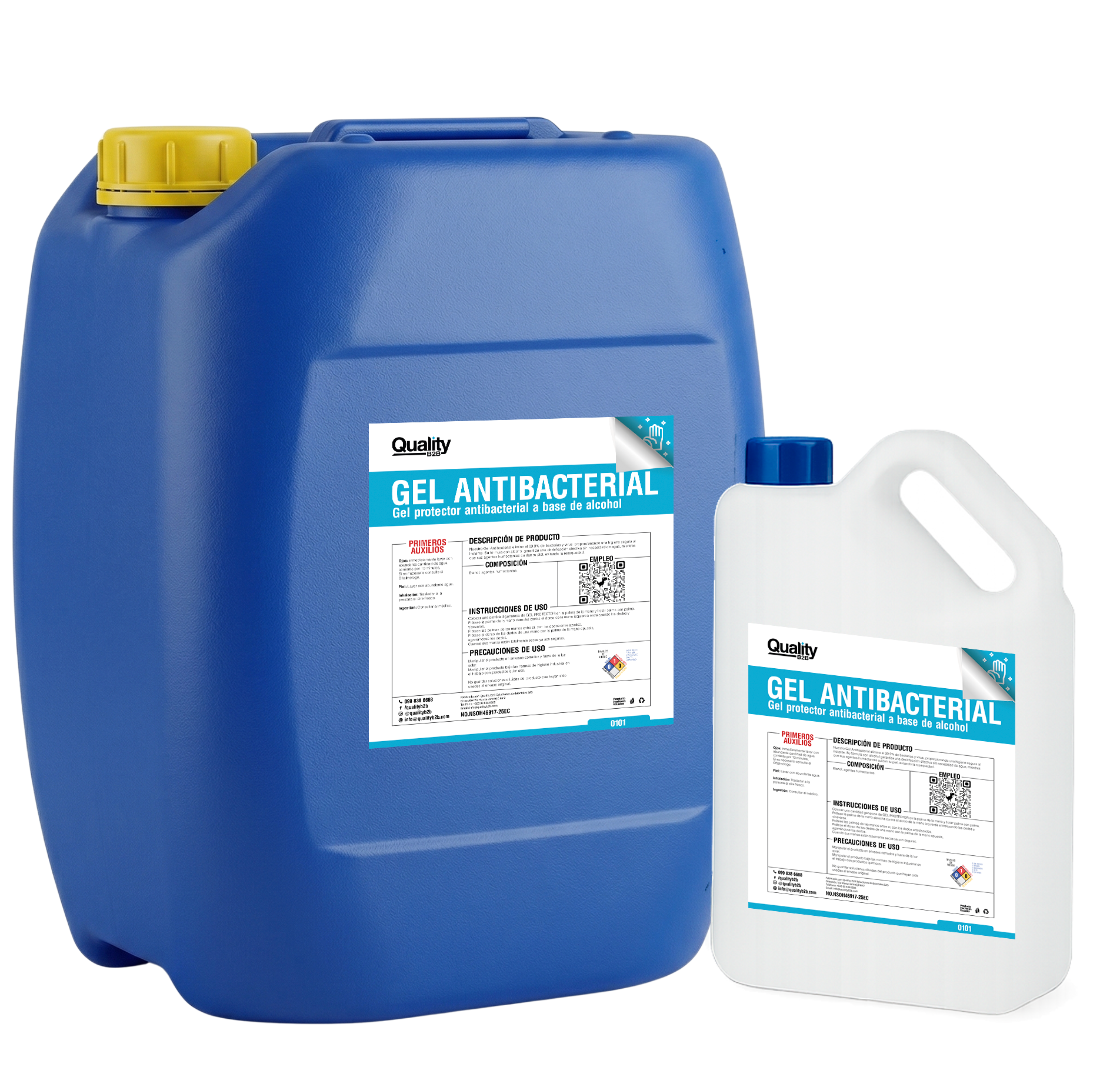 Gel Antibacterial Quality